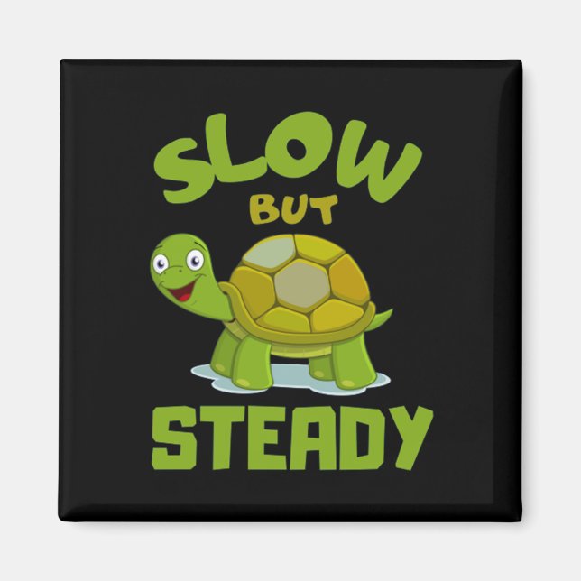 Aimant tortue tortue lente mais stable (Devant)