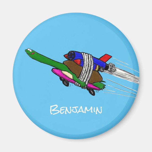 Aimant Tortue volante (Devant)