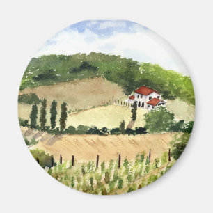 Aimant toscan de paysage