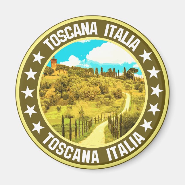 Aimant Toscane (Devant)