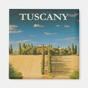 Aimant Toscane Achat d'affiche de voyage
