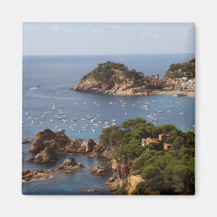 Aimant TOSSA DE MAR. Ville située dans la Costa Brava.