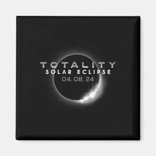 Aimant Total Éclipse solaire 04.08.2024 Totalité 1
