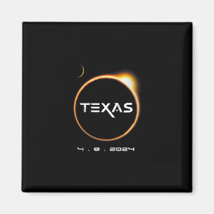 Aimant Total Texas 4.08.2024 Total Solar Eclipse 2024