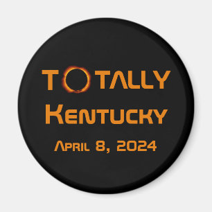 Aimant Totalement Kentucky 2024 Éclipse solaire