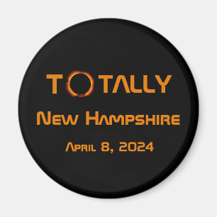 Aimant Totalement New Hampshire 2024 Solar Eclipse