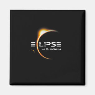 Aimant Totalité 4.08.2024 Total Éclipse Solaire 2024