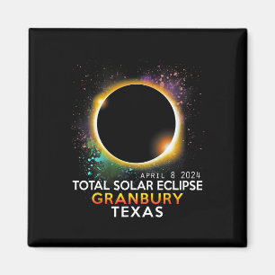 Aimant Totalité du Texas Total Éclipse solaire 8 avril 20