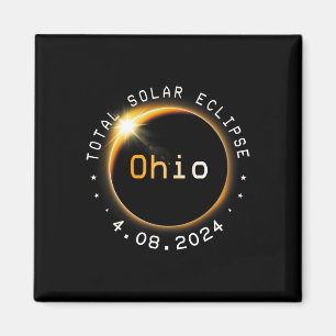 Aimant Totalité Éclipse solaire 2024 4.08.24 Accessoires