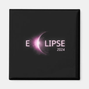 Aimant Totalité Éclipse solaire 2024 Total Éclipse solair