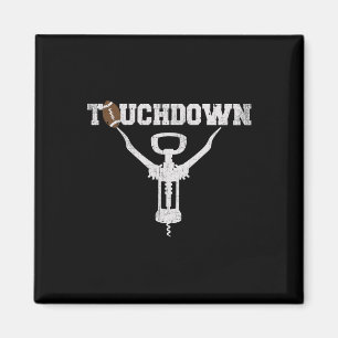 Aimant Touchdown Cadeau drôle pour amateurs de football e