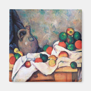 Aimant Toujours la vie avec les fruits, Paul Cezanne