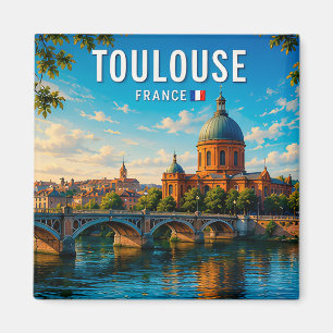 Aimant Toulouse France Charme de la Ville Rose