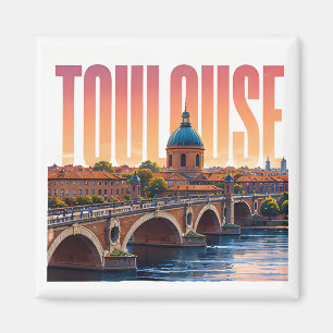 Aimant Toulouse France Voyage Charme Ville Rose
