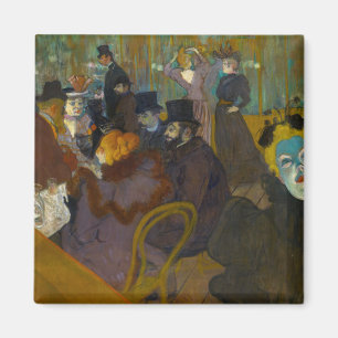 Aimant Toulouse-Lautrec - Au Moulin Rouge