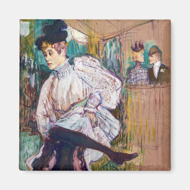 Aimant Toulouse-Lautrec - Jane Avril dansant (Devant)