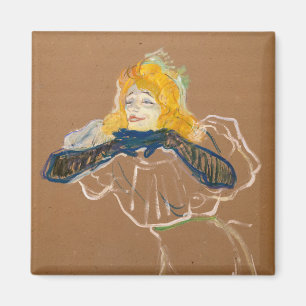 Aimant Toulouse-Lautrec - Yvette Guilbert Singing