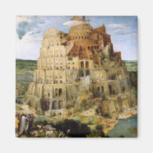 Aimant Tour de Babel - Peter Bruegel