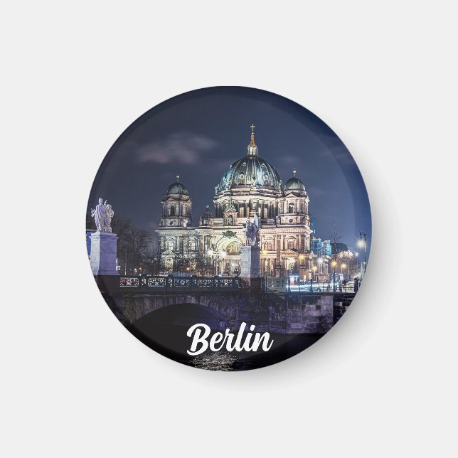 Aimant Tour de télévision et Cathédrale de Berlin à Berli (Devant)