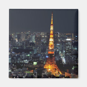 Aimant Tour de Tokyo par nuit