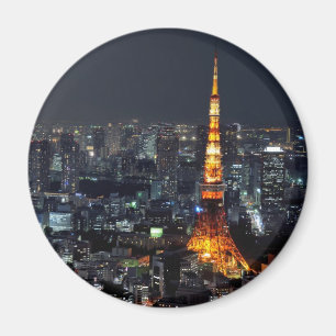 Aimant Tour de Tokyo par nuit ::