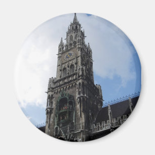 Aimant Tour d'horloge de Munich Marienplatz