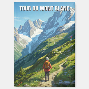 Aimant Tour du Mont Blanc Randonneur
