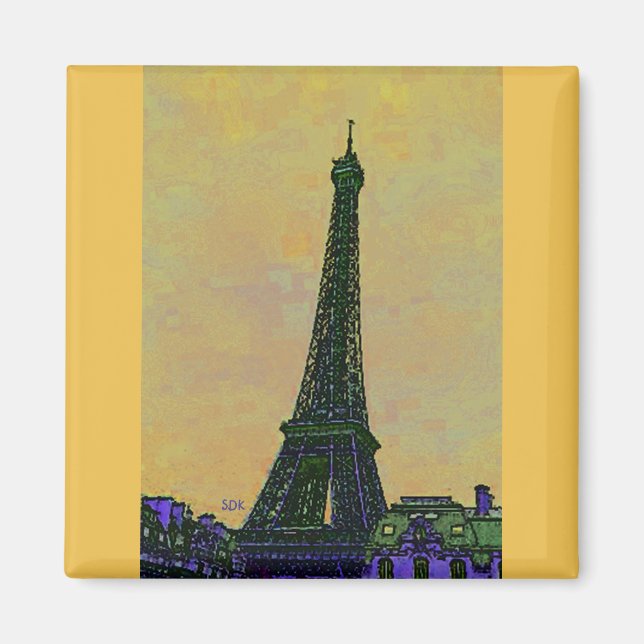 Aimant Tour Eiffel (Devant)