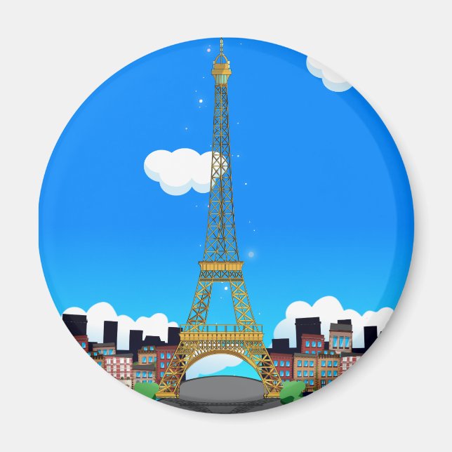 Aimant Tour Eiffel (Devant)