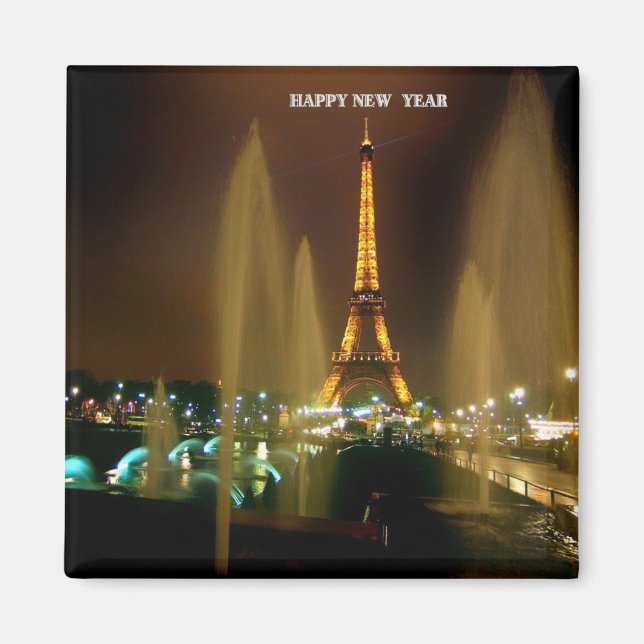 AIMANT TOUR EIFFEL LA NUIT (Devant)