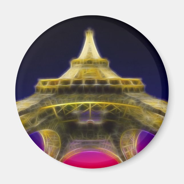 Aimant Tour Eiffel, Paris, France (Devant)