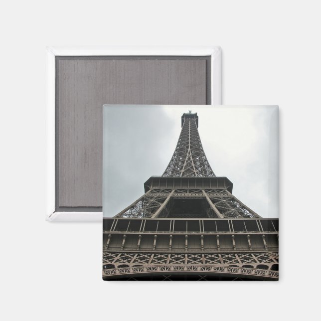 Aimant Tour Eiffel, Paris, France (Recto/Verso)