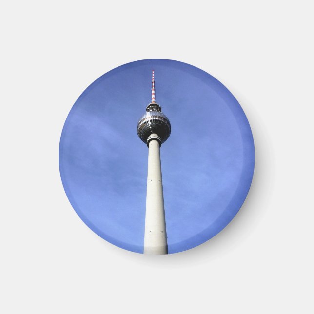 Aimant tour fernsehturm ronde (Devant)