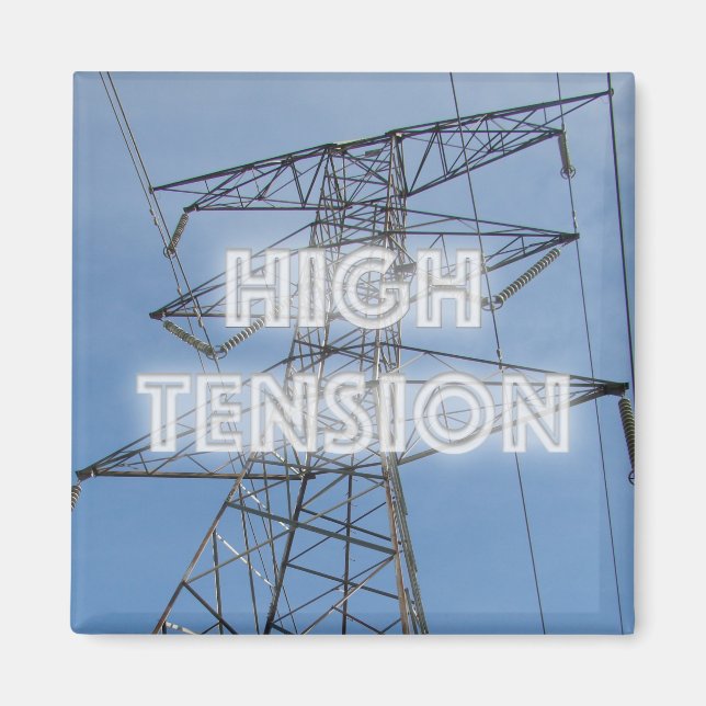 Aimant Tour haute tension (Devant)