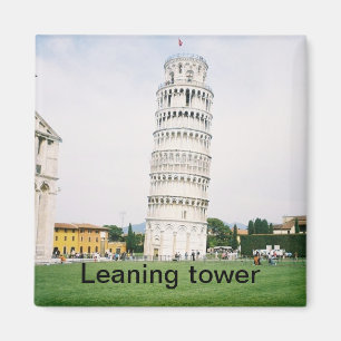 Aimant Tour penchée d'aimant carré de Pise