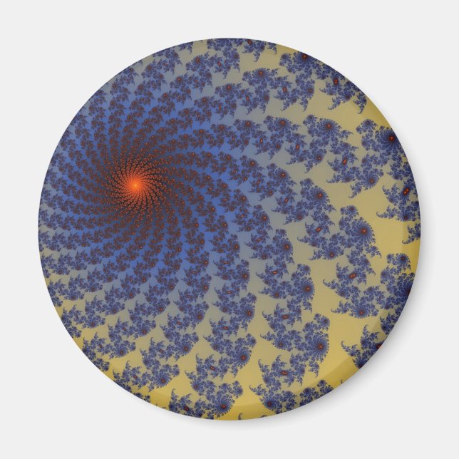 Aimant tourbillon chaud (Devant)