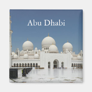 Aimant Tourisme de Vintage voyage d'Abu Dhabi