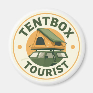 Aimant Touristique Boîte de Tente