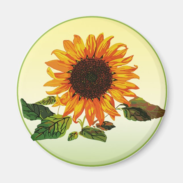 Aimant Tournesol (Devant)