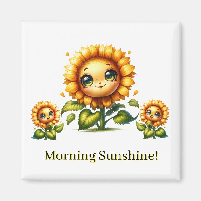 Aimant Tournesol   (Devant)