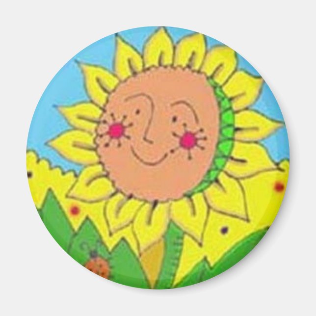 Aimant Tournesol (Devant)