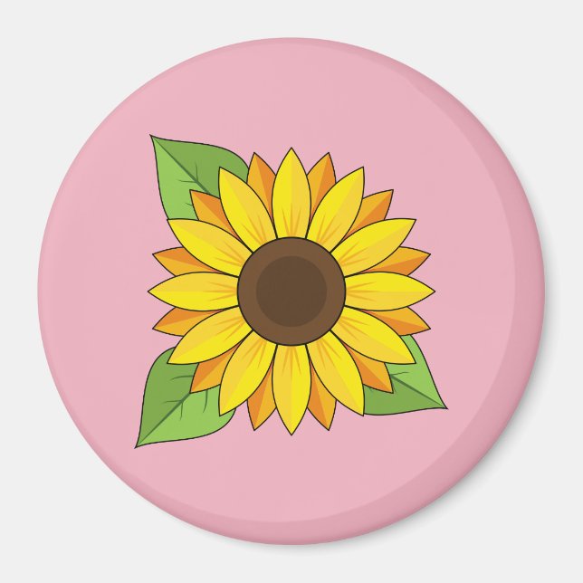 Aimant Tournesol (Devant)
