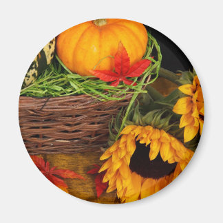 Aimant Tournesols de récolte d'automne