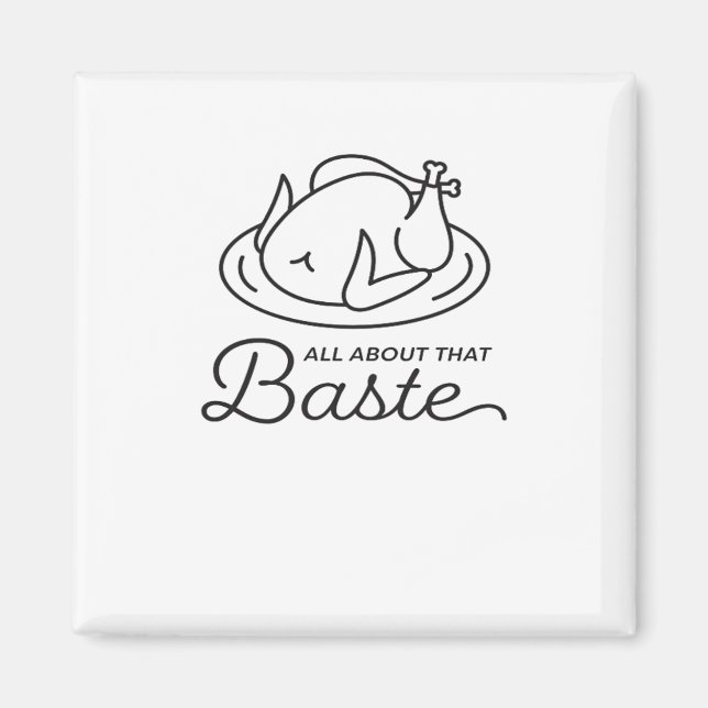 Aimant Tout À Propos De Ce Baste Pour Thanksgiving (Devant)