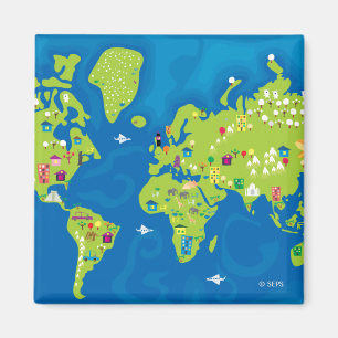 Aimant Tout autour du monde