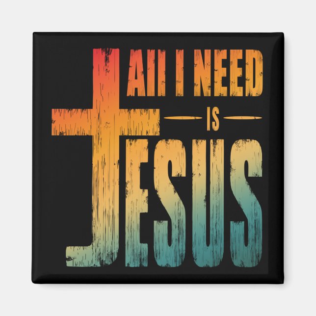 AIMANT TOUT CE DONT J'AI BESOIN C'EST JÉSUS (Devant)