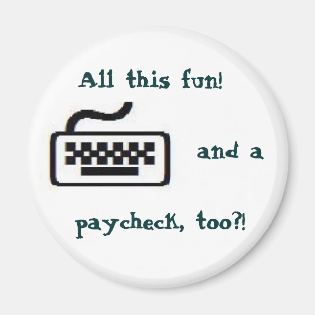 Aimant Tout ce plaisir ! (Devant)