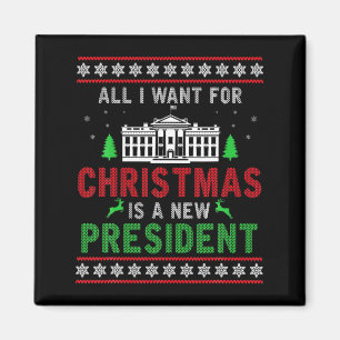 Aimant Tout ce que je veux pour Noël, c'est un nouveau pr
