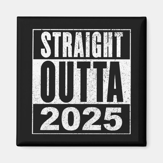 Aimant Tout droit sorti de 2025 (Devant)
