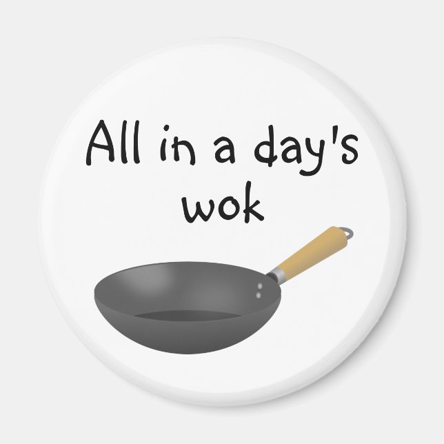 Aimant Tout en une journée de travail (Devant)